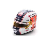 Haas F1 Team, Kevin Magnussen, USA Miami Grand Prix 2023 Season, casco da collezione premium per adulti, profilo accurato, finitura verniciata, marcature realistiche, visiera apribile, vetrina