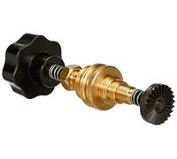 Haas - Set frese professionali per sedili a valvola da 3/8", 1/2", 3/4" e 1", colore: Nero/Ottone