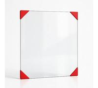 Haas Sohn Java II, vetro rettangolare per stufa a legna, 362 x 270 mm (L1 x H1), 4 mm