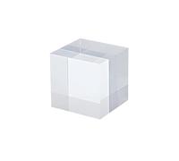 HAAYUHMWT Espositore in Acrilico Lucido, Blocco espositivo Quadrato in Trasparente, Supporto for Statuette, Base for Galleria di Torte, 8 * cm(8 * 8 * 7Cm)