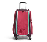 HABA 1442797001 - Trolley per bambini, in poliestere riciclato, con sacchetto per la pulizia dello sporco, 3 ripiani rinforzati rimovibili, 4 tasche esterne con chiusura lampo