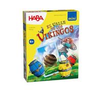 HABA 2012192003 - La Valle dei Vichinghi, versione Mini, gioco da tavolo di strategia per bambini, in peltro da oltre 6 anni