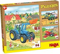 HABA 300.444 - Puzzle, Trattore e società di Design