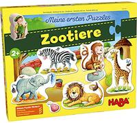 HABA 303703 My First Puzzles - Animali dello Zoo, Multicolore