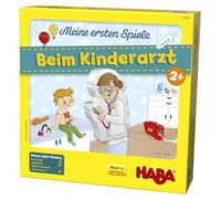 HABA 304648 - I miei primi giochi - Nel pediatra, gioco di apprendimento e memo per 1-4 giocatori dai 2 anni, si prepara giocosamente per la visita al Artz