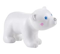 HABA 305448 305448-Little Friends - Eisbärbaby, Spielfigur ab 3 Jahren Toy Figure, White