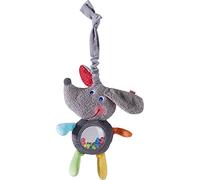 HABA 305790-Hängefigur Hund, Hängefigur ab 6 Monaten Cane Statuetta da Appendere, Multicolore, Medium, 305790