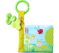 HABA - 306491 Libro in Tessuto per Passeggino - Animali di Campo - 6 Mesi in su