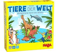 HABA 306560 - Gioco di carte Animali del mondo a partire dai 6 anni, made in Germany