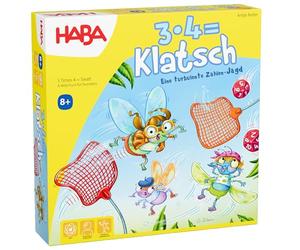 HABA 3X4 = pettegolezzi - Emozionante gioco di apprendimento per 2-6 giocatori a partire dagli 8 anni in su, promuove la piccola unicità e la concentrazione, divertente gioco di reazione per il