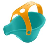 HABA Annaffiatoio per bambini - Giocattolo per irrigazione per giardino, sabbiera e spiaggia - Robusto, maneggevole e durevole, annaffiatoio per bambini in blu turchese - 2013029002