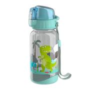 HABA Borraccia Dino - Borraccia per bambini da 400 ml, senza BPA, con tracolla e grande apertura, leggera e a prova di perdite, dai 12 mesi in su, 2012444005