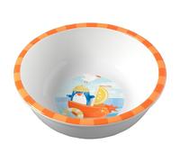 HABA Ciotola per bambini pinguino - Pratica ciotola in melamina - Antiscivolo - Lavabile in lavastoviglie - A partire dai 12 mesi - 2012440001