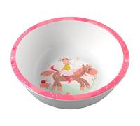 HABA Ciotola per bambini Principessa & Cavallo - Pratica ciotola in melamina - Antiscivolo - Lavabile in lavastoviglie - A partire dai 12 mesi - 2012440004