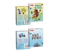 HABA Collezione di giochi unisex 2 pezzi Snack Jack & Piks Peng - Multicolore - Taglia unica