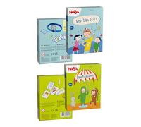 HABA Collezione di giochi unisex, confezione da 2 pezzi, Pantomime & Chi Sono I? - Multicolore - Taglia unica