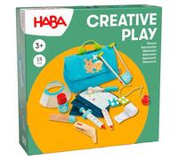 HABA Creative Play - Set da Gioco Veterinario - Accessori per la Cura degli Animali in Legno per Bambini, complemento Perfetto per Studio Veterinario e Giochi di Ruolo con Peluche e Bambole -