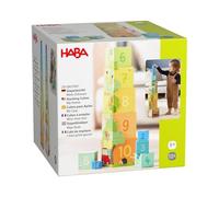 HABA Dadi My House - Set di 10 Pezzi in Cartone Robusto - Stimola Le capacità motorie e la comprensione dei Numeri - A Partire da 12 Mesi - Impilabili salvaspazio - 2010937001, Multicolore