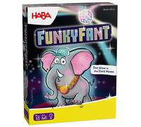 HABA Funkyfant - Gioco per feste per bambini e famiglie dai 6 anni in su, divertimento veloce con carte da ballo - 2012220001
