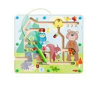 HABA Gioco Amici della Foresta-Classifica apprendimento dei Numeri da 1 a 6-Giocattolo Magnetico-Regalo per Bambini-2 Anni in su-306624, Colore Colorato, Medium, 306624
