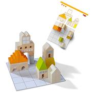 HABA- Bausteine Beech Gioco di assemblaggio Little Architect-Giocattolo in Legno PEFC-5 Anni in Poi, Colore Colorato, Medium, 306313