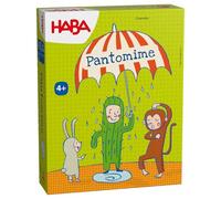 HABA Gioco Pantomima per bambini - Termini semplici con carte da scrivere, piccolo e compatto, ideale per viaggiare, per bambini dai 5 anni in su, 2012190001