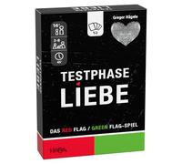 HABA Gregor Hägele - Gioco di carte divertente per coppie e single su bandiere rosse e verdi, gioco per conoscere Deep Talk e feste per adulti e serate di coppia