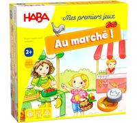 HABA - I miei Primi Giochi - al Mercato - Gioco da Tavolo per Bambini - Gioco di osservazione, Imitazione - Concetto di Denaro - 1-4 Giocatori - 2 Anni +, 302782