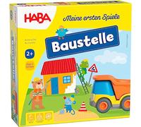 HABA 305211 - I miei primi giochi - cantiere, gioco memo cooperativo con veicolo Kullerbü e storia della lezione, gioco dai 2 anni in su