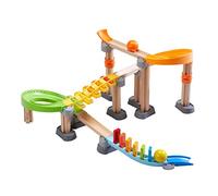 HABA Kullerbü 306744 - Pista a sfera in melodia Domino, prima pista a sferica, confezione base dai 2 anni in su, made in Germany Multicolore