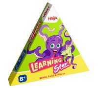 HABA Learning Star Natur - Gioco educativo per la scuola elementare e l'inizio della scuola, conoscenza della natura dagli 8 anni, set di 36 carte - 2013371002