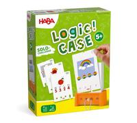 HABA Logic! Case Starter Set 5+: gioco di logica e aglio per bambini dai 5 anni in su, gioco puzzle per 1 giocatore, gioco da viaggio per viaggiare - 2013042001