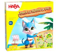 HABA Mappa del tesoro AHOI! - Caccia al tesoro avventurosa e Gioco di dadi - Vivi Un emozionante gioco di pirati con una barca 3D per raccogliere monete - 2011824002