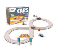 HABA Meine erste Rennbahn Cars - Il Mio Primo ippodromo, Colore Legno/Multicolore, 2011834001