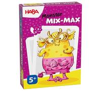 HABA Mix-Max Monster - Divertente Gioco di Carte per Bambini - Combinare Personaggi e Creare Mostri - Gioco di Carte a Partire dai 4 Anni con 66 Carte - 2013367001