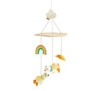 HABA Mobile Oca - Baby Mobile in legno e tessuto, giocattolo da scoprire e guardare, per bambini dai 0 anni in su, regalo per nascita, lettino - 2012324001
