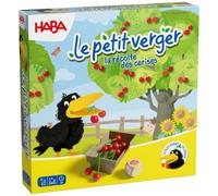 HABA Mon Petit Fruke: Gioco cooperativo da 3 Anni con Dolci Ciliegie | Primo gioco di apprendimento in legno per bambini: Il frutteto versione compatta