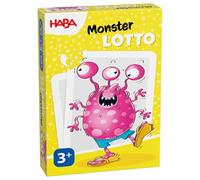 HABA Monster-Lotto - Gioco di Carte per Bambini dai 3 Anni in su, Classico Principio Memoria e Lotto, Gioco educativo con Divertenti Carte Mostri - 2013364001