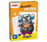 HABA Monster Peter - Classico giochi di carte per bambini dai 4 anni - Promuove l'attenzione e le interazioni sociali - 2013366002