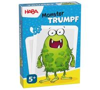 HABA Monster Trump - Gioco di Carte Super Trump con Mostri Divertenti per Bambini dai 5 Anni in su, 2-6 Giocatori, Circa 15 Minuti di Tempo di Gioco: 2013353001