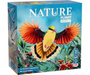 HABA Nature 2014617001 - Modulo di espansione "Flight" - Nuove specie di uccelli per il gioco di famiglia Nature a partire dagli 8 anni - con 5 caratteristiche e opzioni di popolazione - 2014617001