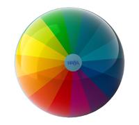 HABA Pallone da gioco, Colore arcobaleno, 22 Zentimeter, 2012749001