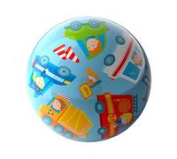 HABA Pallone da gioco, Colore Balu con veicoli colorati, 22 Zentimeter, 2012746001