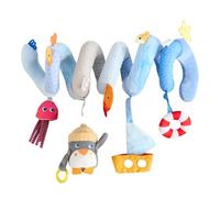 HABA Pinguino a spirale mobile - figura animale staccabile campanella e pellicola a specchio per carrozzina e lettino per bambini dai 0 anni in su, regalo di nascita - 2012335001