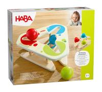 HABA Pista a sfera a rullo - Gioco a sfera a partire da 1 anno con colori e funzione di parcheggio - Preassemblato e compatto, ideale per bambini - 2012391001