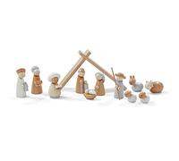 HABA - Presepe di Natale in legno PEFC - Personaggi natalizi - Decorazione natalizia - Rif. 304685
