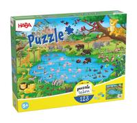 HABA Puzzle Numeri da 1 a 20, Gioco educativo a Partire dai 5 Anni | Combina puzzle, giochi e apprendimento per bambini dai 5 anni in su