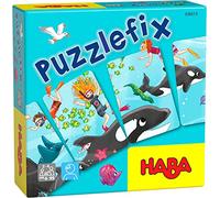 HABA Puzzlefix 306619 - Gioco da Viaggio a Partire dai 4 Anni