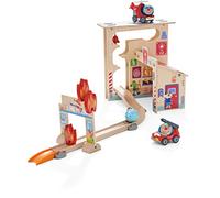 HABA Sales GmbH & Co.KG- Kullerbü - Circuit jeu Caserne de pompiers Pista per Sfere, Multicolore, 304847