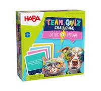Haba Sfida Quiz A Squadre-gatti Contro Cani-gioco Da Tavolo